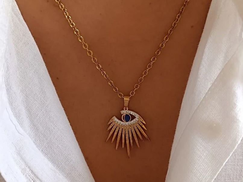 Sova Evil Eye Necklace