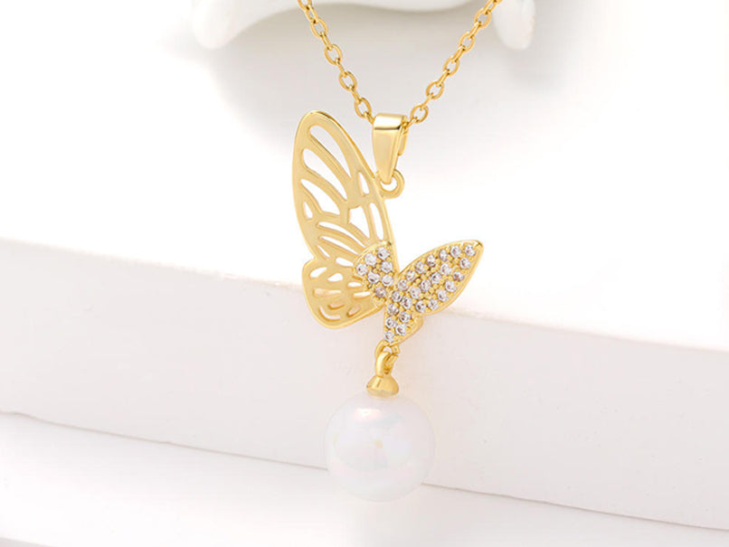 Niva Butterfly Necklace