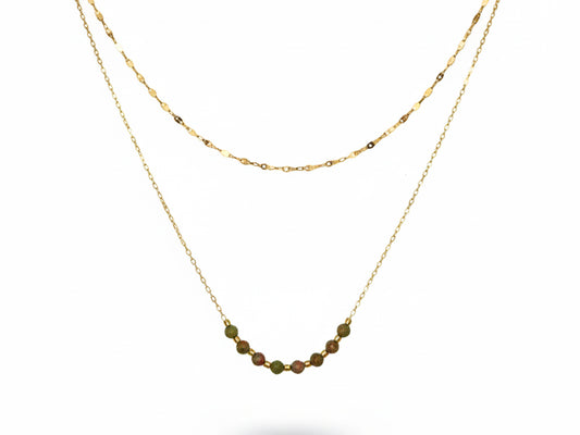 Eden Double Layer Necklace