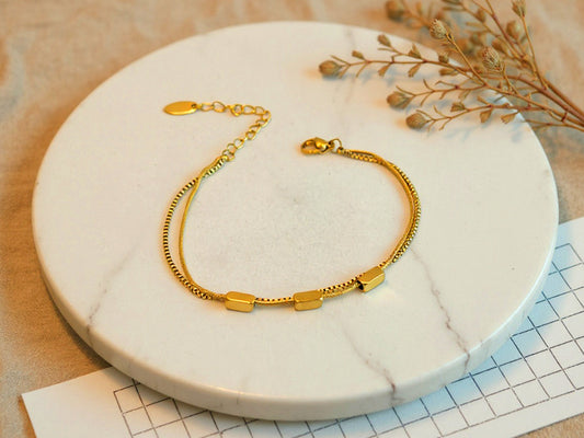 Selene Double Layered Bracelet