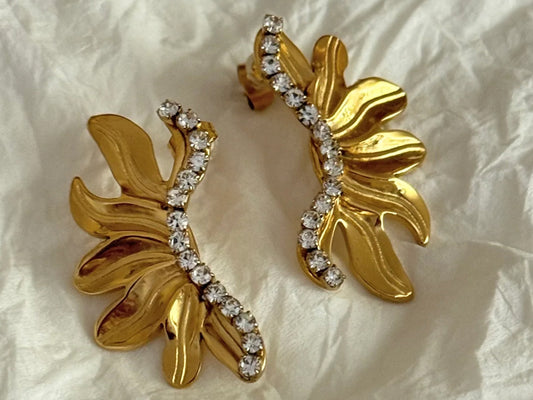 Elysian Leaf Earrings