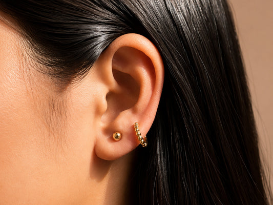 Oro Mini Hoops