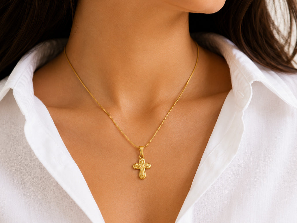 Divina Cross Necklace