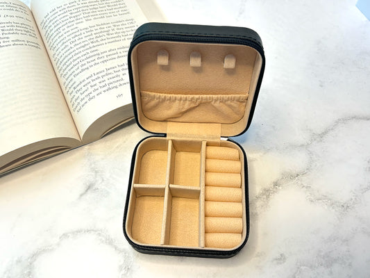 Portable Jewelry Box Organizer