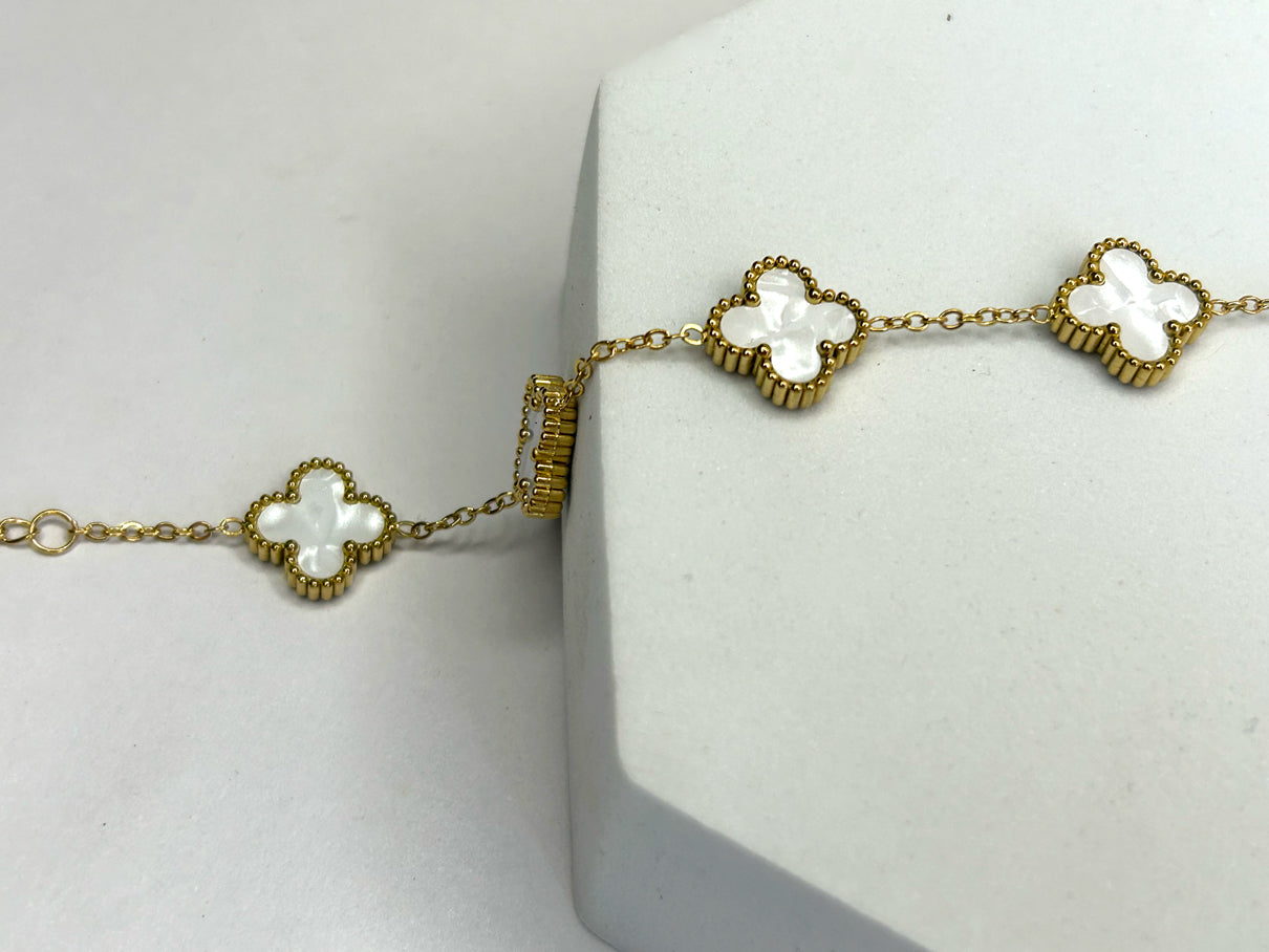 Reversible Clover Bracelet