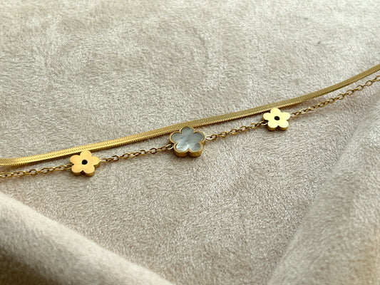 Double Bloom Bracelet
