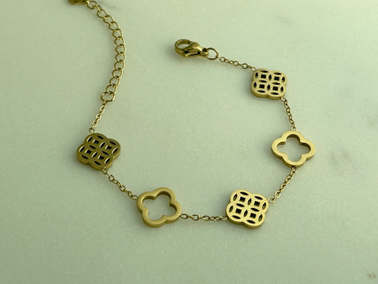 Floral Maze Bracelet