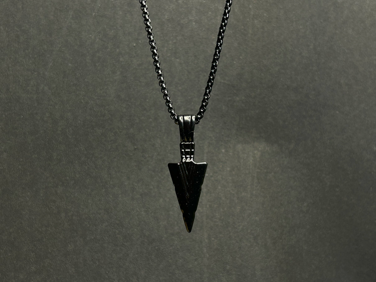 Midnight Spear Necklace