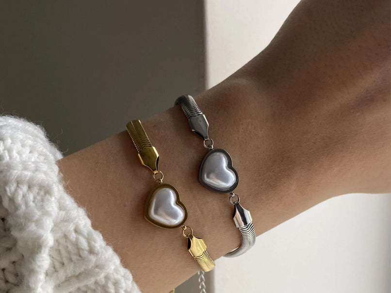 Heart Charm Bracelet