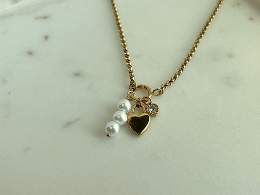 Amora Charm Necklace