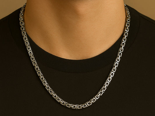 The Interlock Links - Stainless Steel