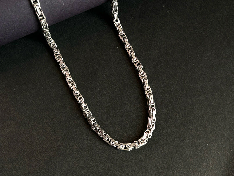 The Interlock Links - Stainless Steel