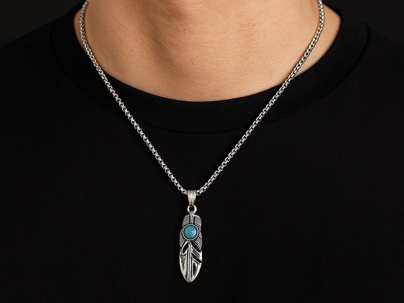 Skyfeather Neck Chain for Men & Boys