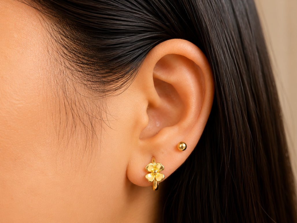 Buttercup Hoops