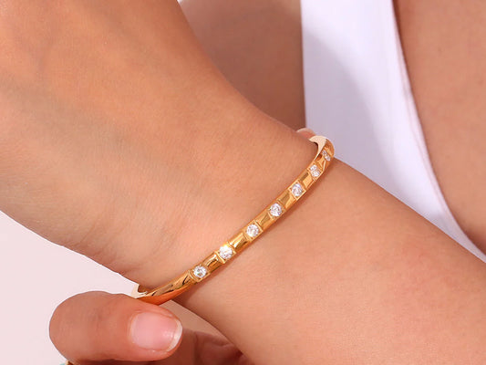 Luna Studded Bangle