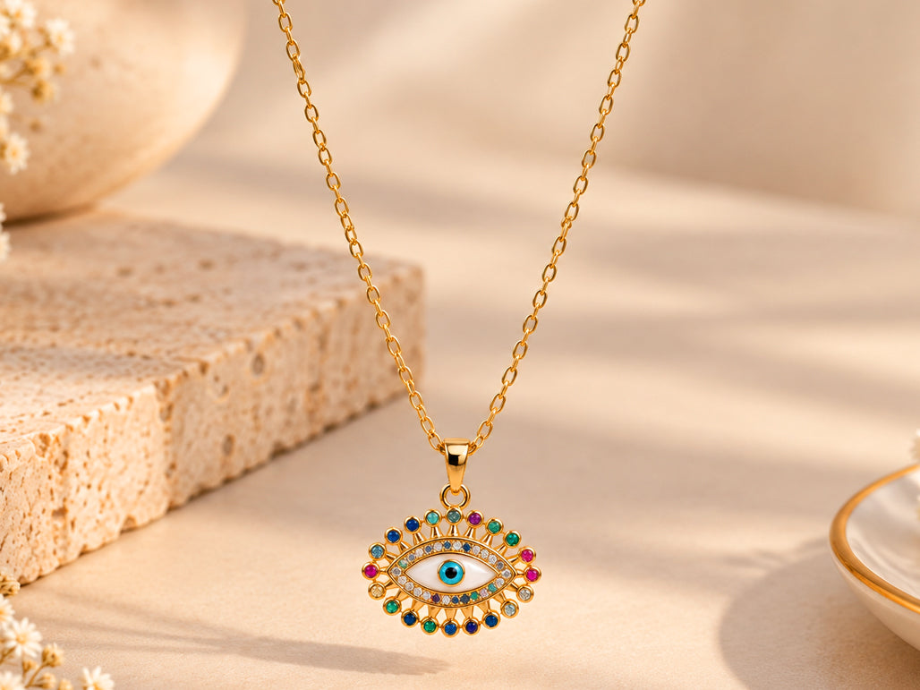 Twilight Evil Eye Necklace