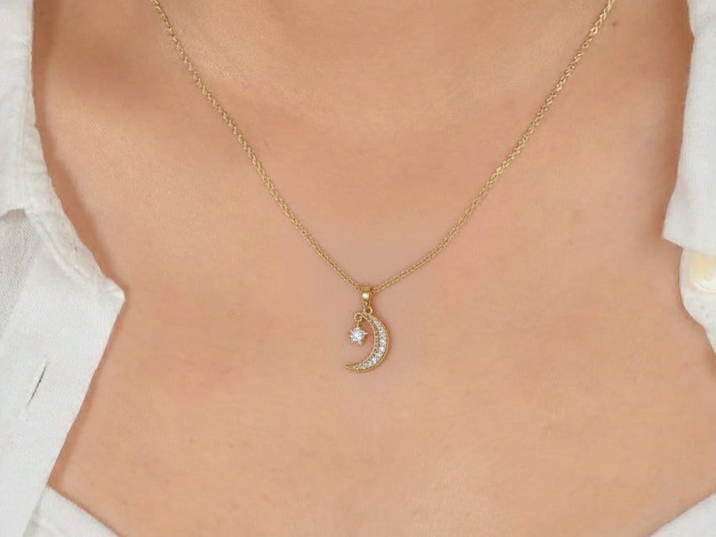 Elise Moon Necklace
