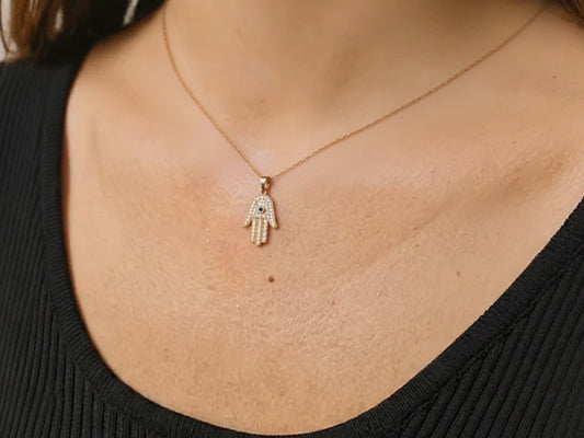 Serene Evil Eye Necklace