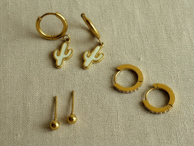 Desert Bloom Set of 3 Earrings