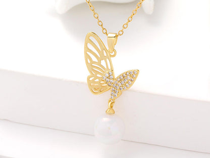 Niva Butterfly Necklace