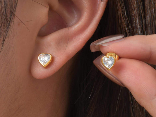 Sweet Heart Studs