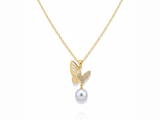 Niva Butterfly Necklace