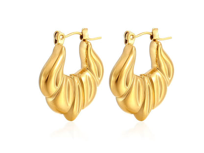 Molten Gold Hoops