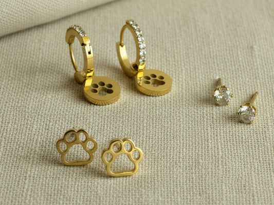 Pawfect Set of 3 Earrings