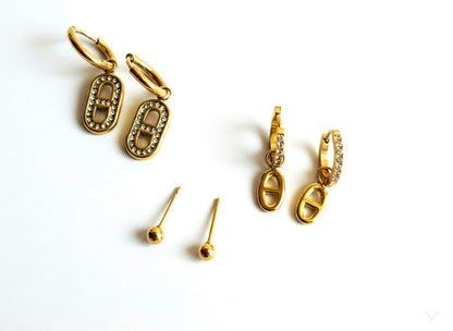 Echo Set of 3 Earrings