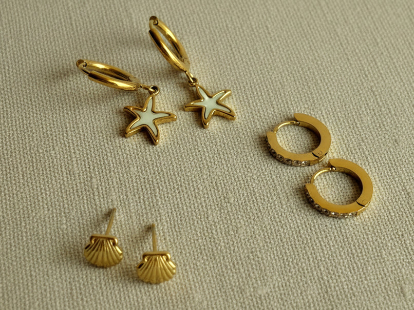 Aero Set of 3 Earrings