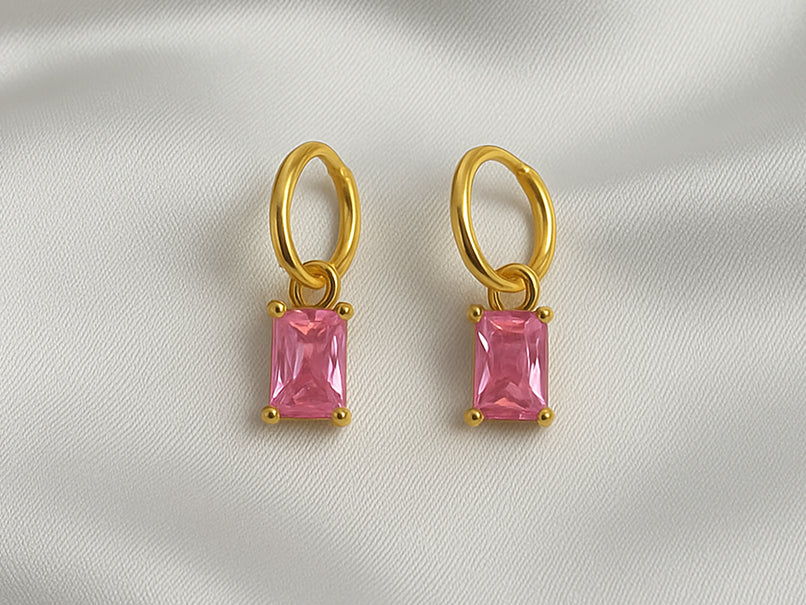 Blush Hoops