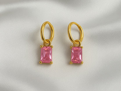 Blush Hoops