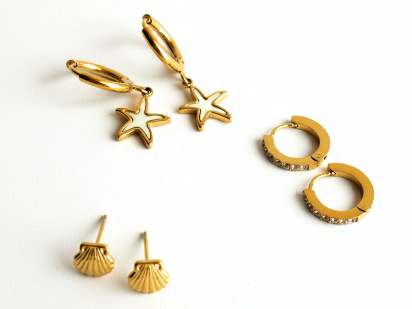 Aero Set of 3 Earrings