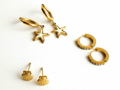 Aero Set of 3 Earrings