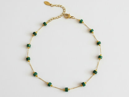 Olive Anklet