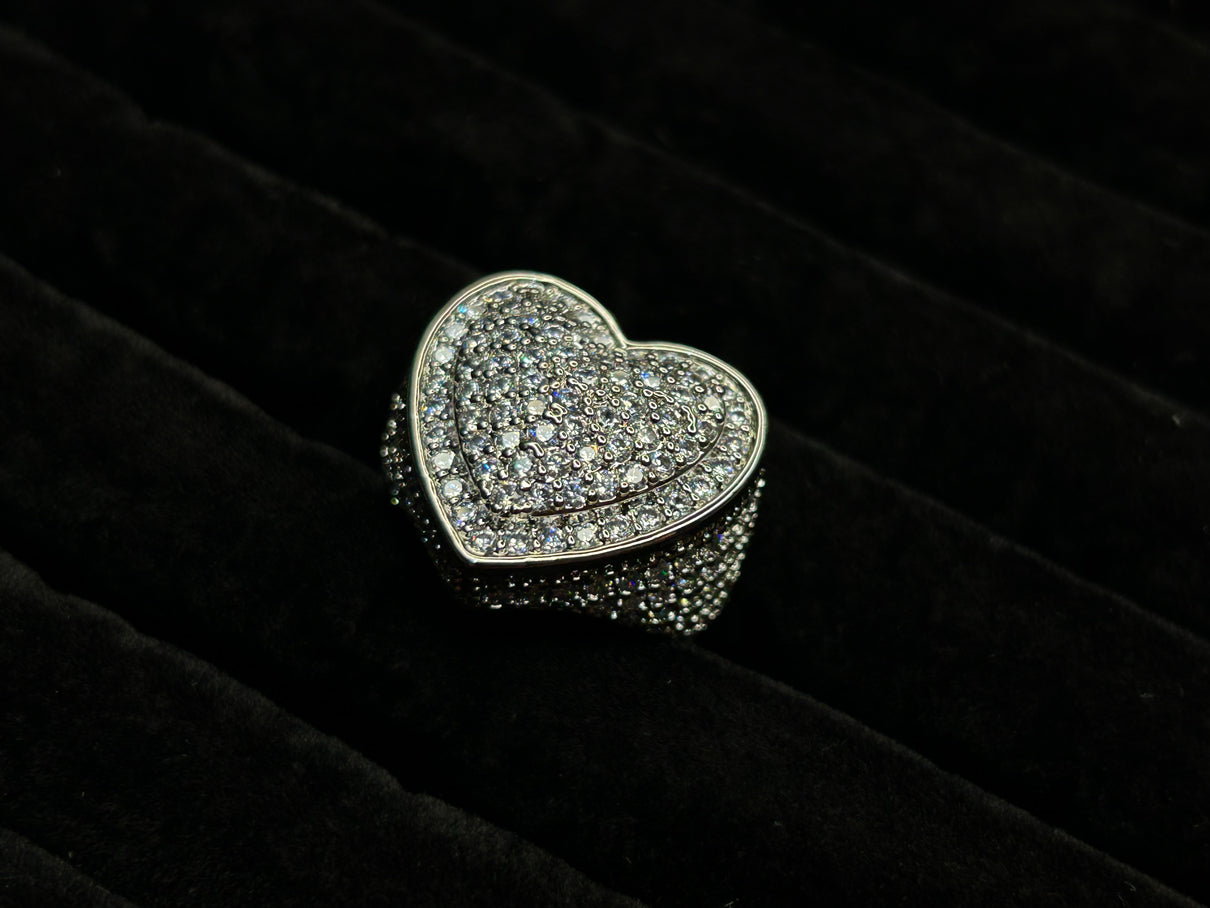 Heart - Studded Ring