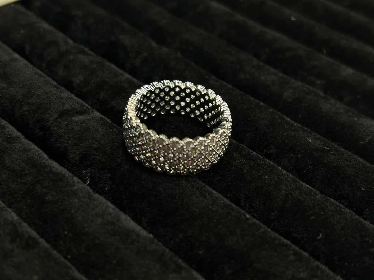 Icy Cuban Ring