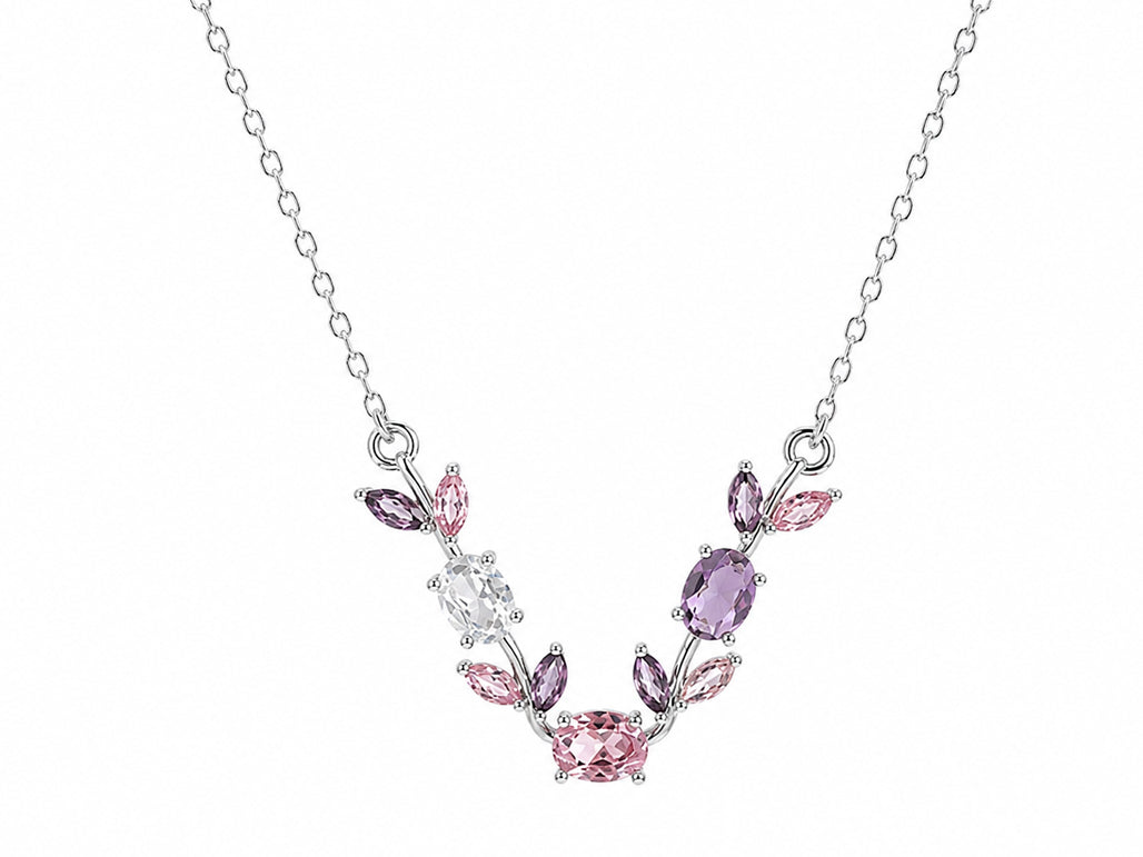 Floréa Tulip Necklace - Silver