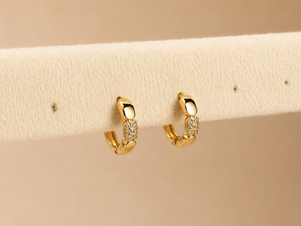 Zelle Hoops Earrings