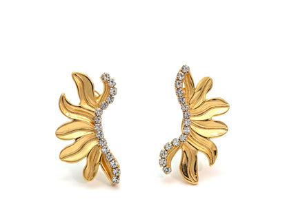 Elysian Leaf Earrings