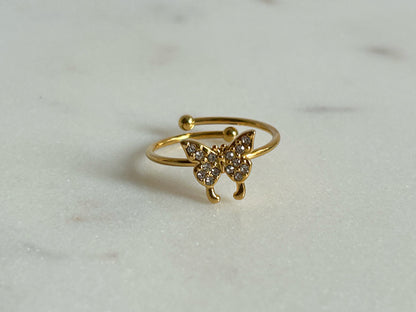 Elysium Butterfly Ring