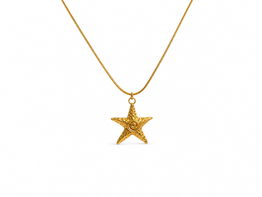 Golden Star Necklace