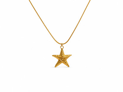 Golden Star Necklace