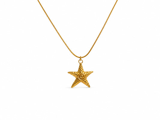 Golden Star Necklace