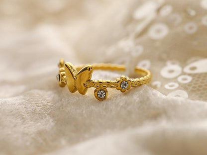 Mariposa Ring (Adjustable)