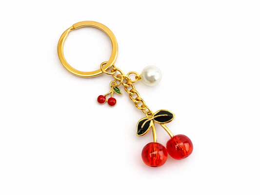 Golden Cherry – Bag Charm