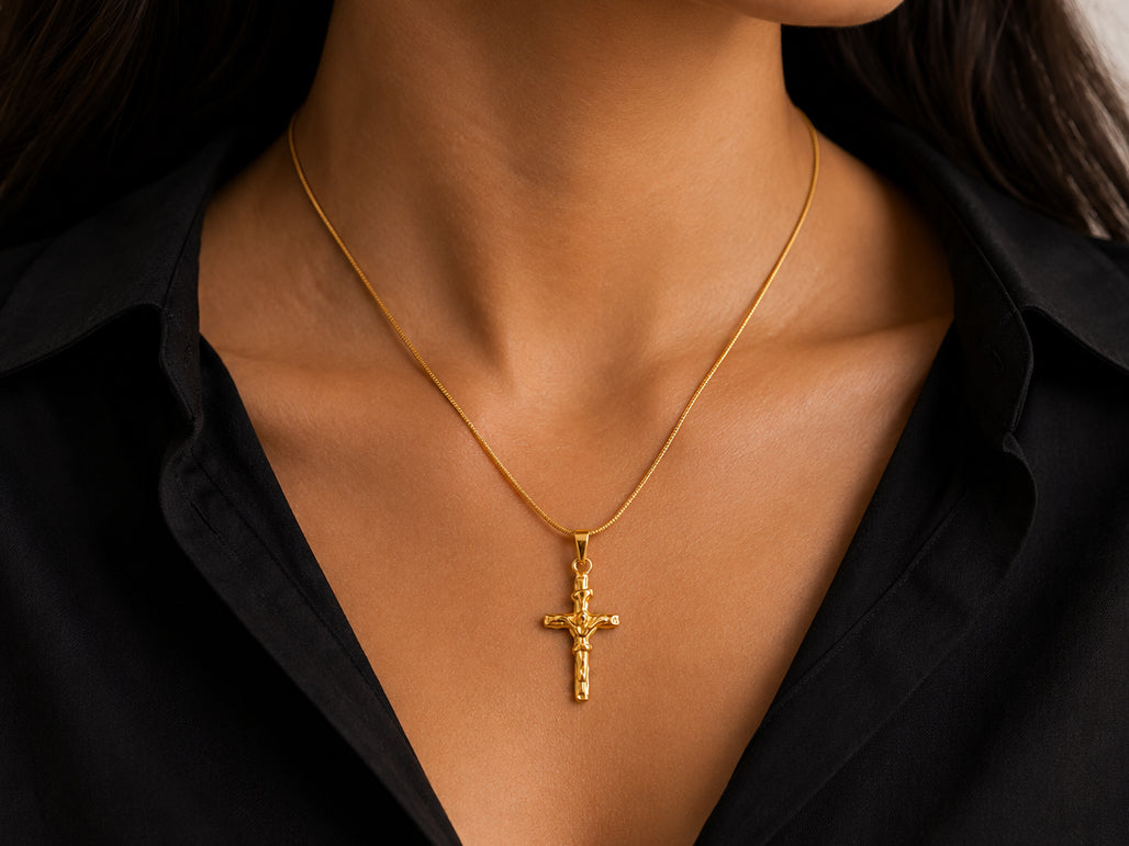 Gloria Cross Necklace