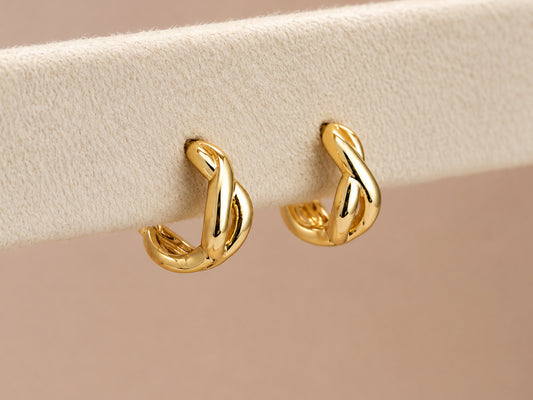 Knoté Small Hoops