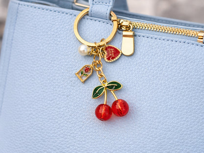 Rosy Cherry - Bag Charm