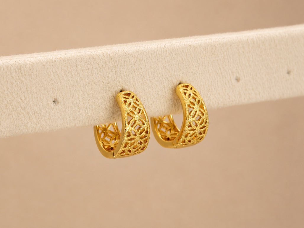 Arabesque Small Hoops